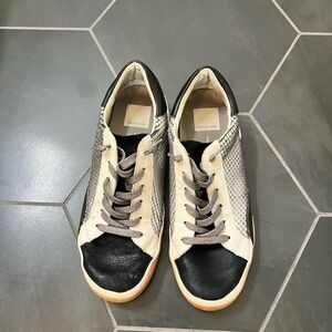 Dolce Vita Black and White Sneakers